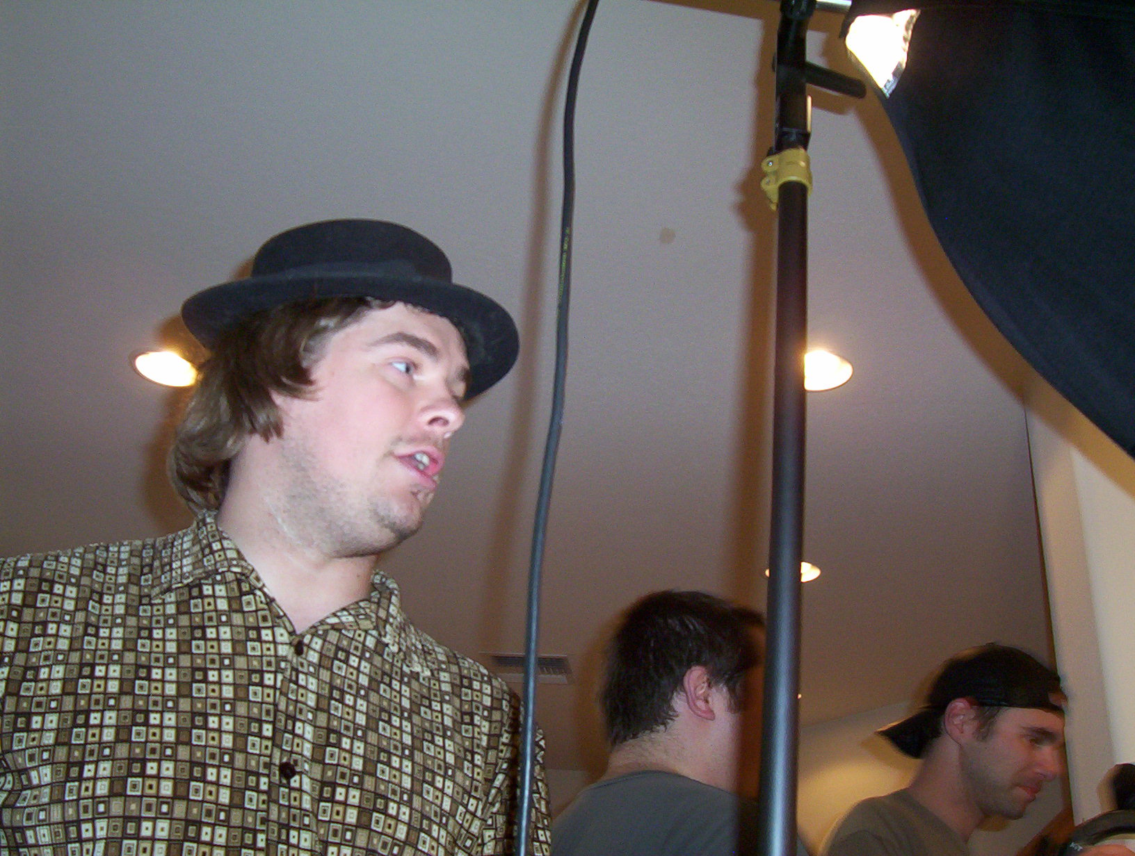 The Voo Do was never finished, but we had a great time on set!